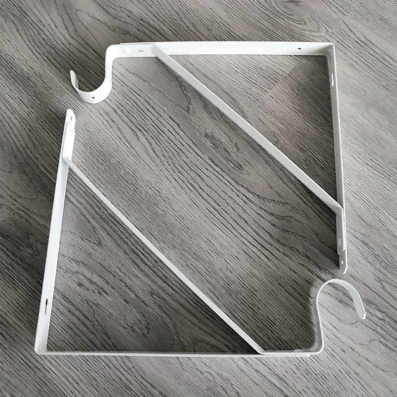 White Shelf&Rod Bracket 11-1/2&quot;