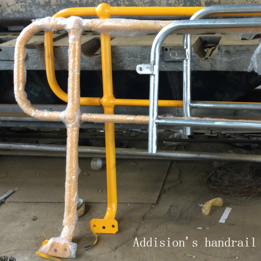 Monowills Handrail Safety Railing &quot;Ball &amp; Tube&quot; Stanchion System Functional Handrail